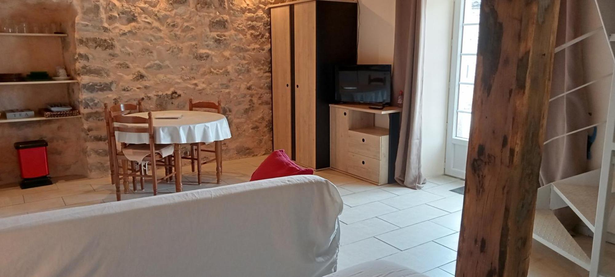 Bed and Breakfast La Dame Blanche Saint-Maurice-dʼIbie Exterior foto