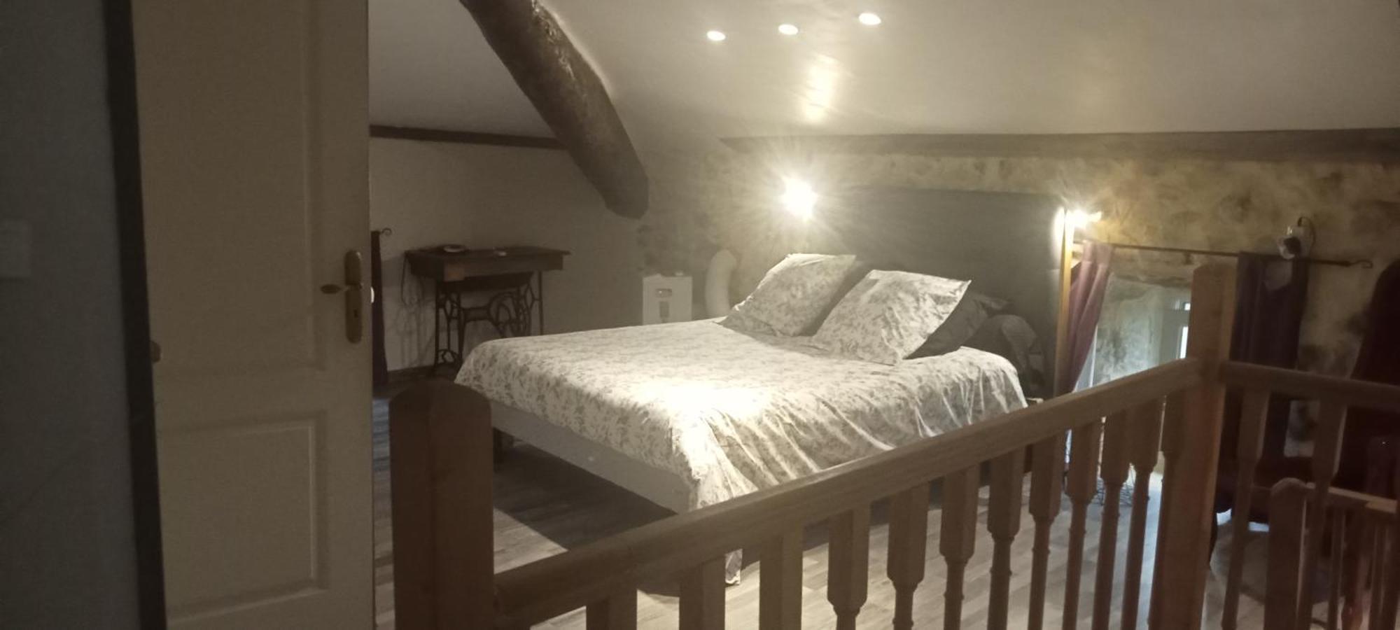 Bed and Breakfast La Dame Blanche Saint-Maurice-dʼIbie Exterior foto